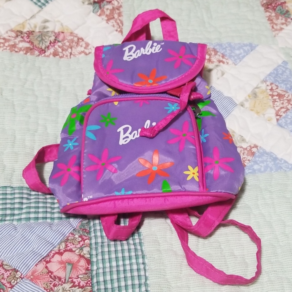 Little girls barbie back pack!